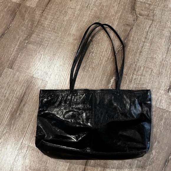 Latico Carmen Black LeatherShopper Tote. . transition from home, office,… - Picture 8 of 8